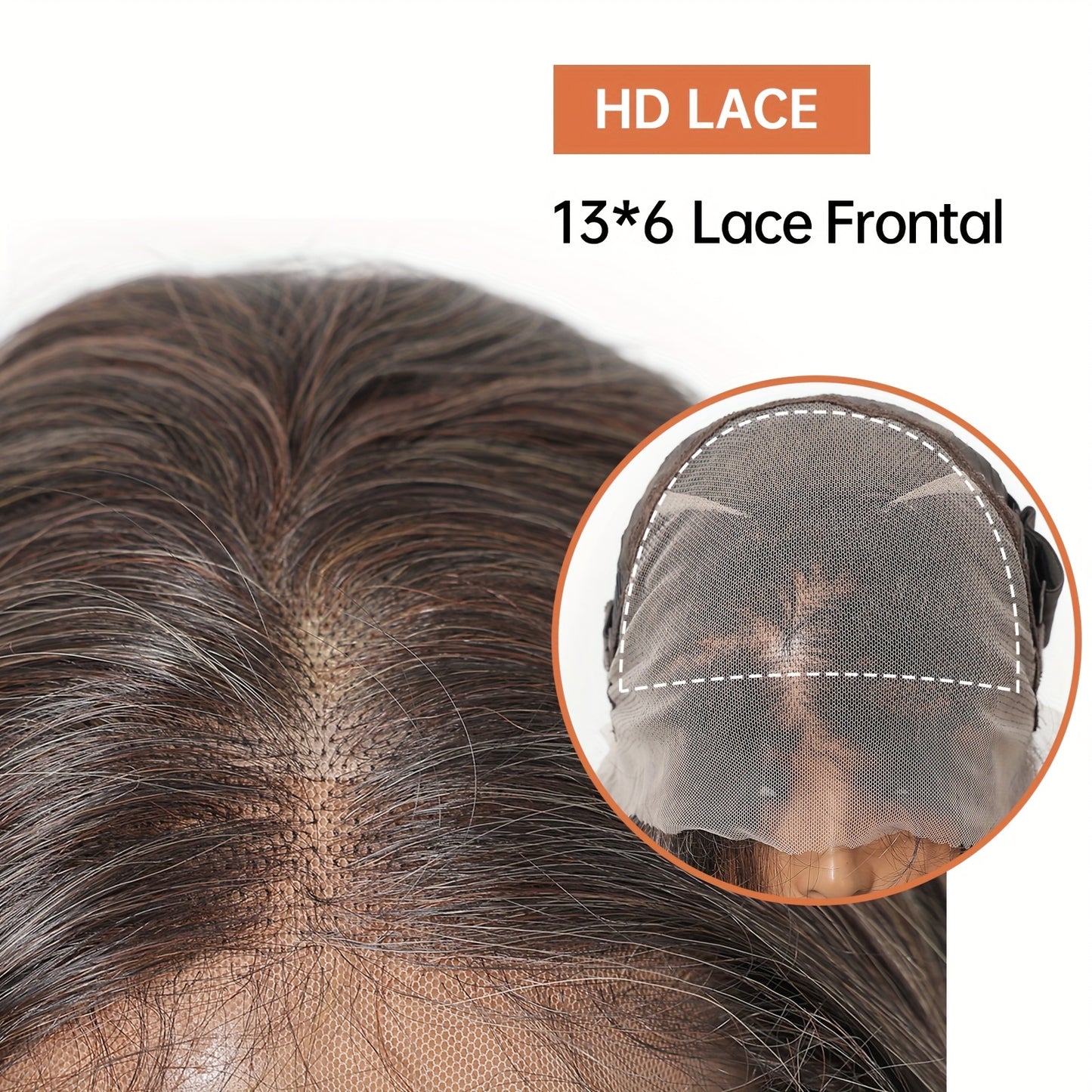 Transparent Lace Front Wig 13x6 HD Glueless Lace Front Wig | 28Inch Body Wave Synthetic Lace Wig with Pre Plucked Natural Hairline | Daily Wear Party-Natural Look & Comfort Fit Elegant Style Versatile for Woman